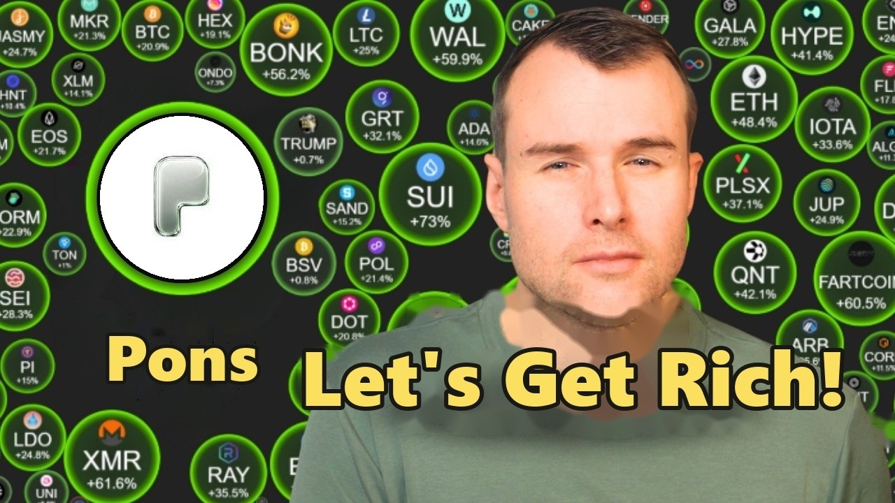 🔥Pons - Too Late To Buy? Pons Keeps Growing! - Crypto Analysis