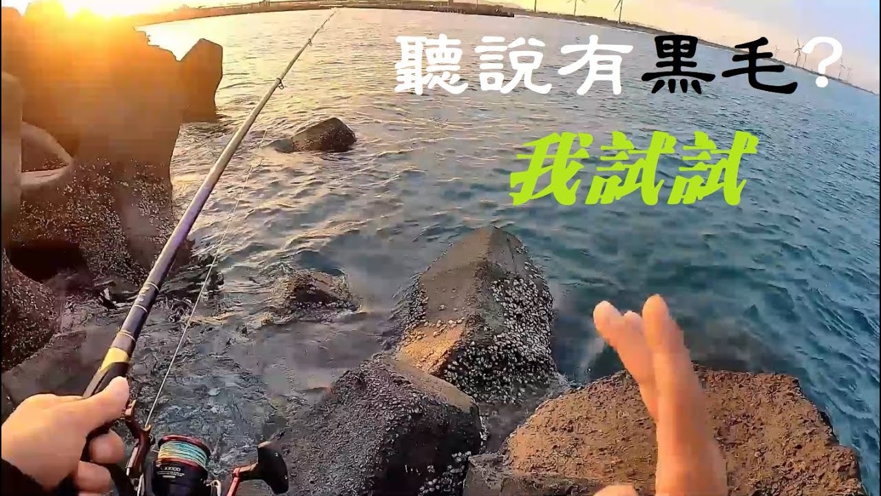 嘗試Party1-松柏冬天有特產-黑毛季~!有人釣到了.我也想吃一尾