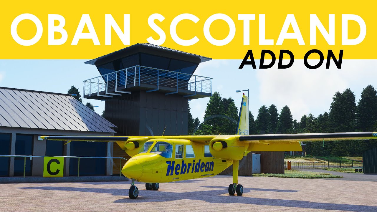 Oban to Coll Scotland Addon Microsoft Flight Simulator