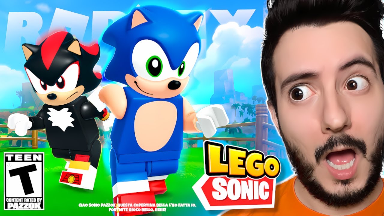 PAZZOX REAGISCE ALL'EVENTO SONIC e SHADOW LEGO su ROBLOX 😱 Sonic Speed Simulator
