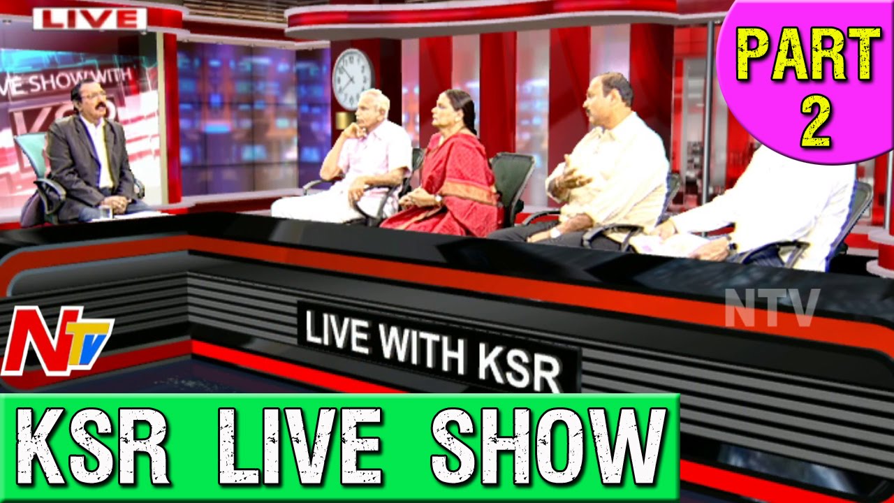 Is Purandeswari A Congress covert?| War Of Words Between BJP And TDP | KSR Show Live Part 02 | NTV