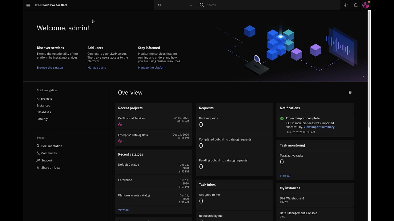 IBM Demo: Watson Knowledge Catalog