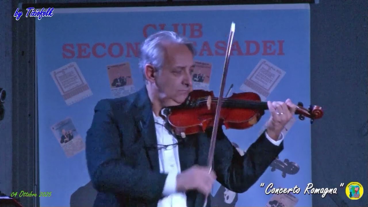 L'USIGNOLO valzer di Ferrer Rossi eseguito da CLAUDIO BRUCIAFERRI con il CONCERTO ROMAGNA