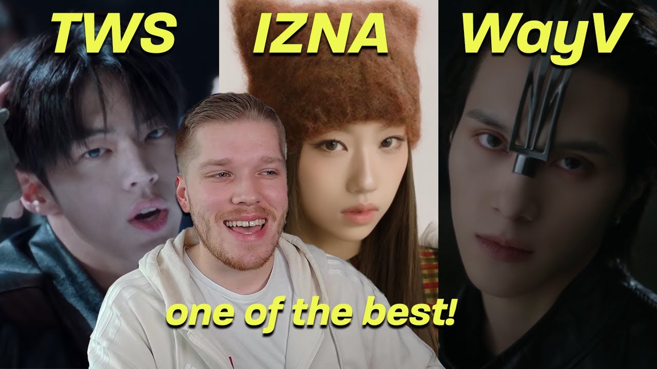 IZNA | TWS | WayV - reaction to new K-Pop releases