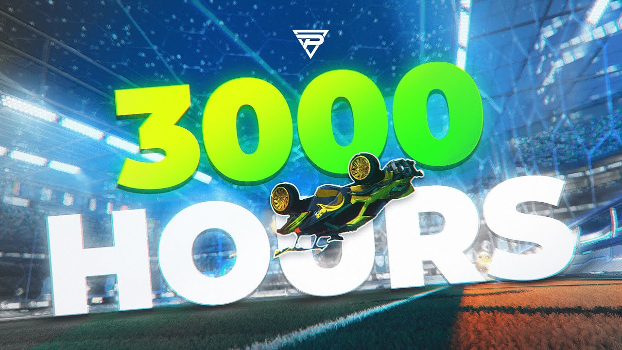 This is What 3,000 Hours Of Rocket League Looks Like