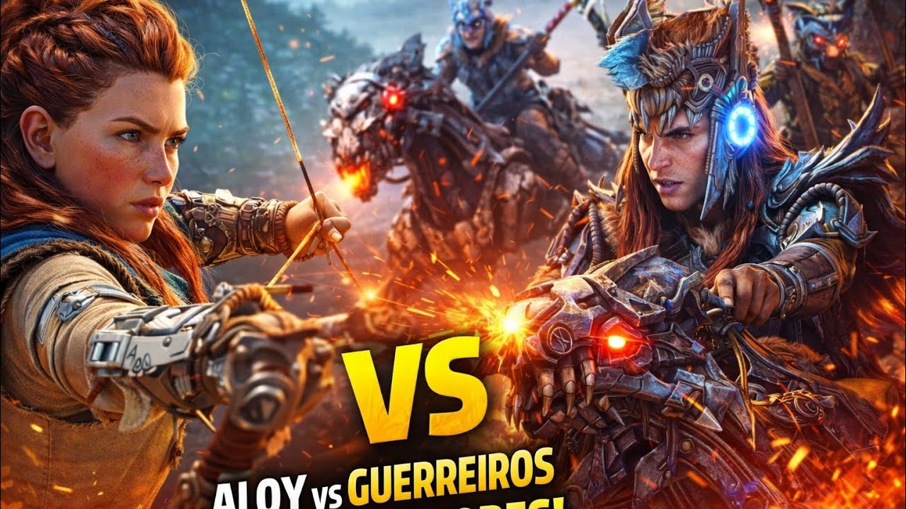 MISSÃO ÉPICA! Aloy vs Guerreiros Controladores de Máquinas | Horizon Forbidden West