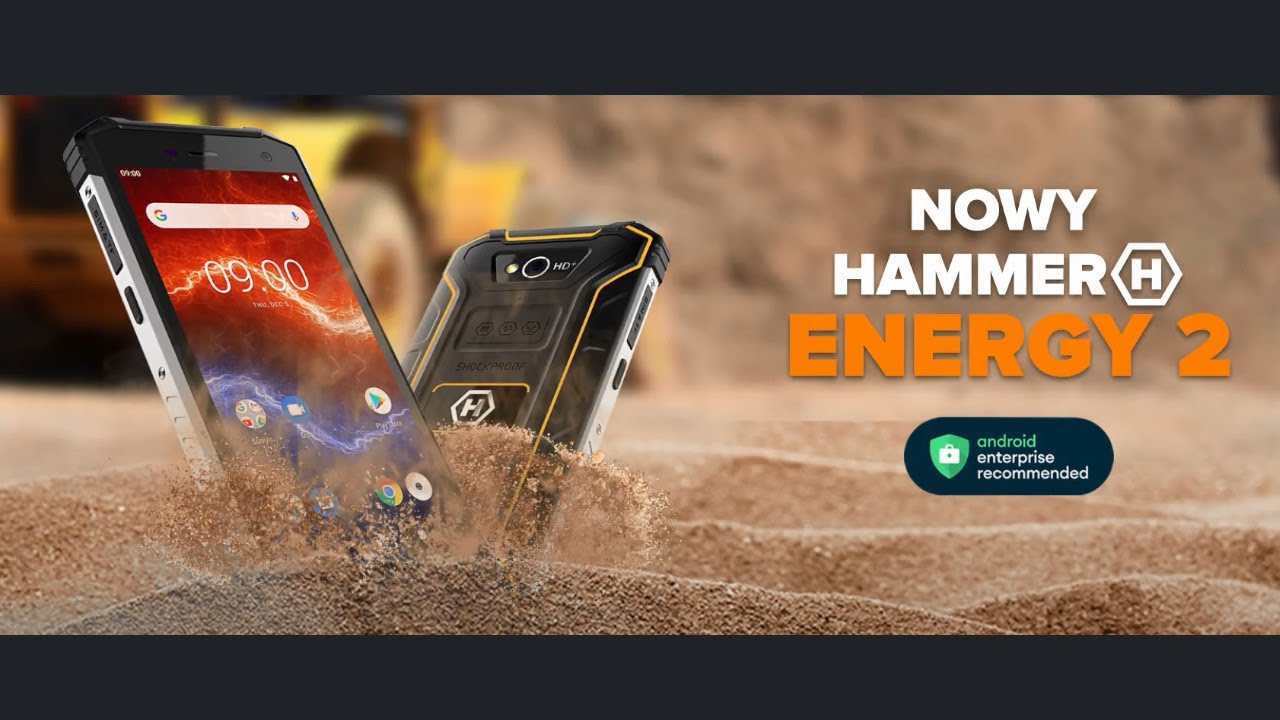 HAMMER Energy 2 - sprawdzony smartfon do ciężkich warunk&oacute;w