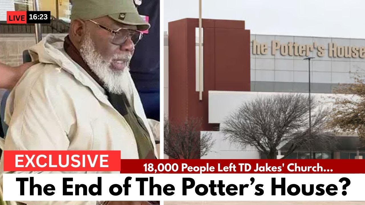 TD Jakes' Empire is COLLAPSING: 18,000 Members Leave The Potter's House?