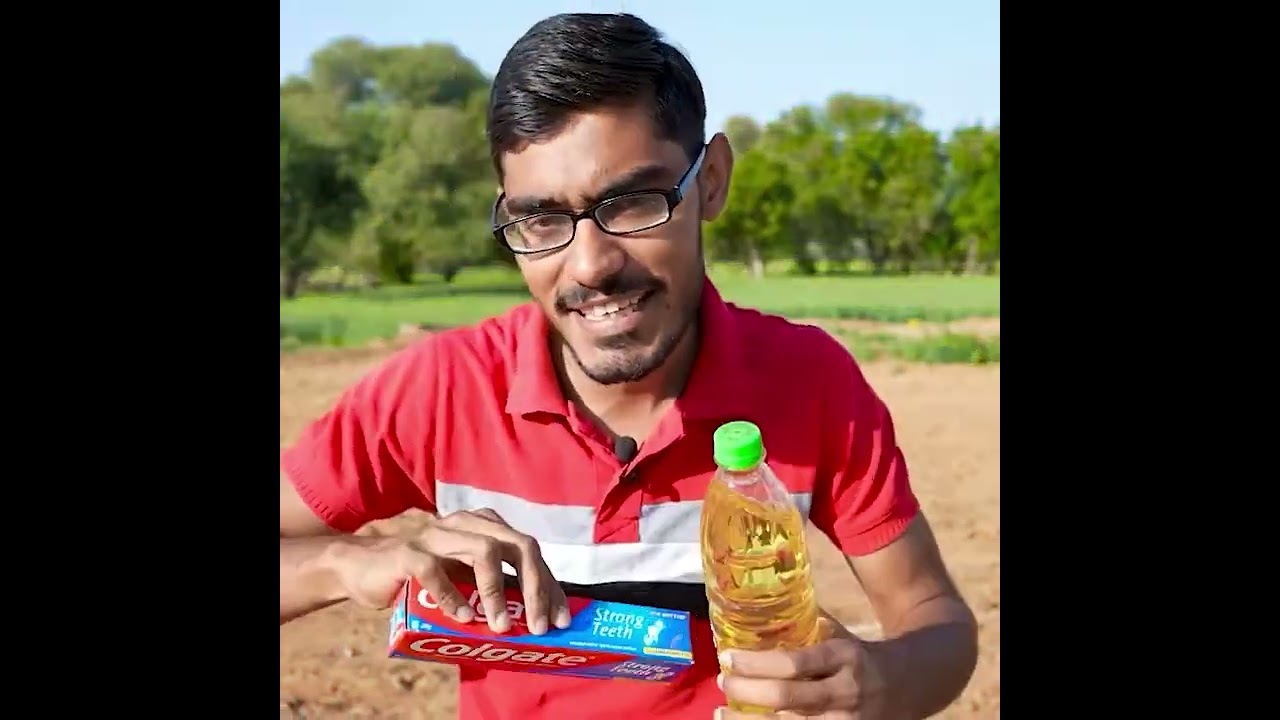 Colgate VS Hot Oil #shorts #experiment #viralshorts