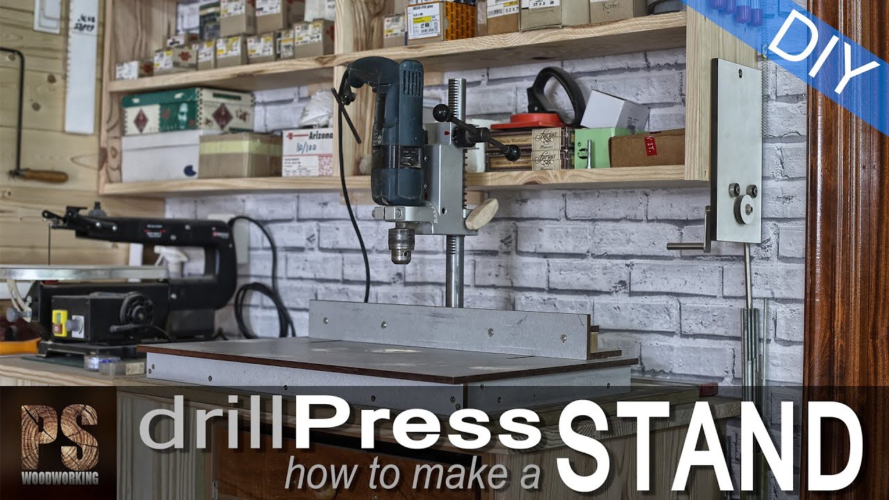 Drill Press Stand (Free Plans)
