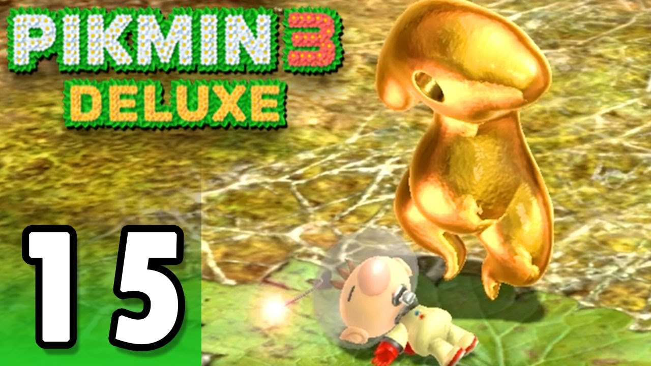 Pikmin 3 Deluxe Walkthrough Day 15 - Formidable Oak Labyrinth (4K)