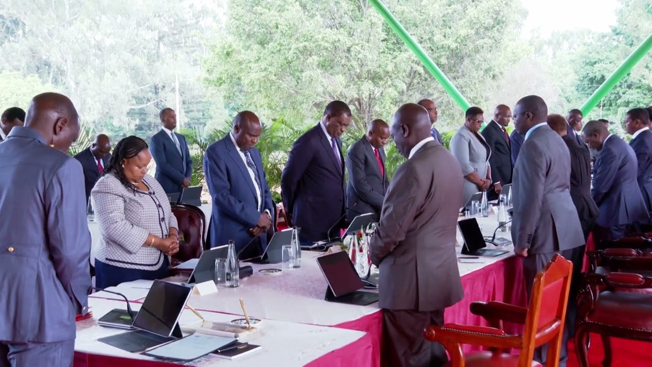 Cabinet Moment of Silence for the Late Kiptum