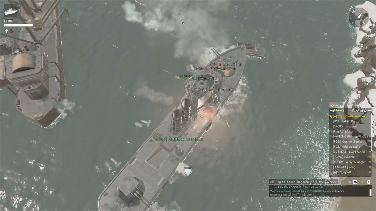 Old Destroyer Gameplay Montage
