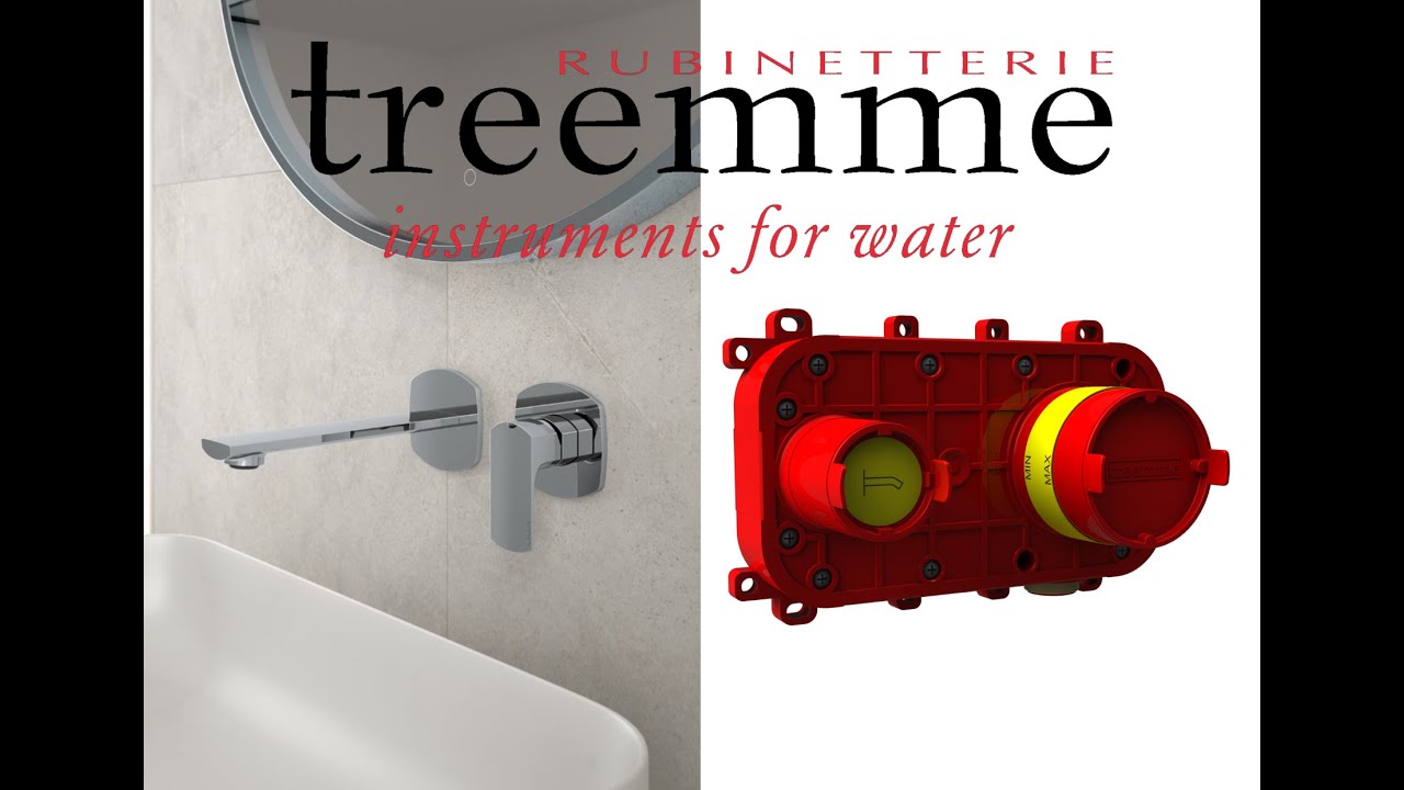VIDEO INSTALLAZIONE LAVABI A MURO TREEMME RED BOX VERSIONE 2025
