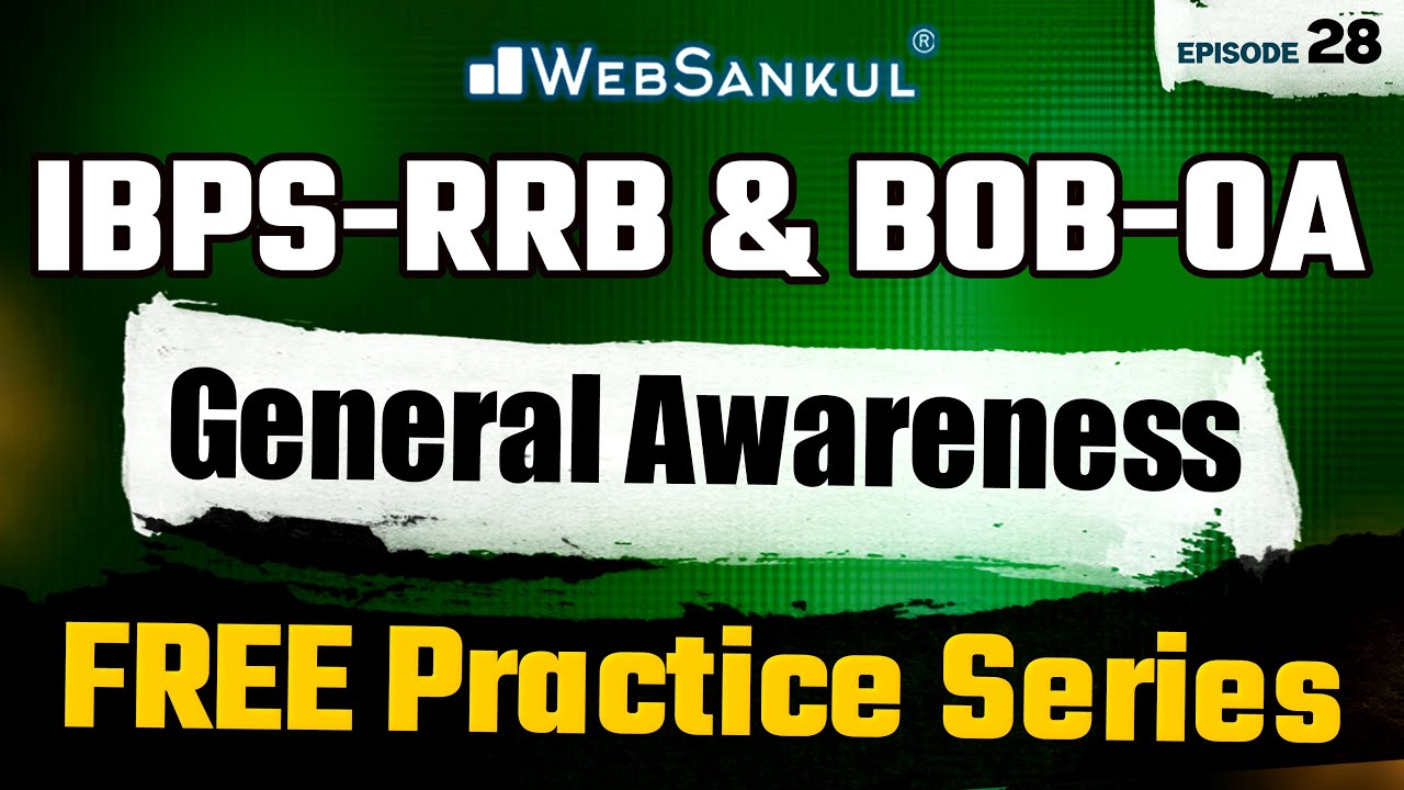 General Awareness | સફળતાની Free Practice Series | Ep 28 | BOB Office Assistant | IBPS | RRB