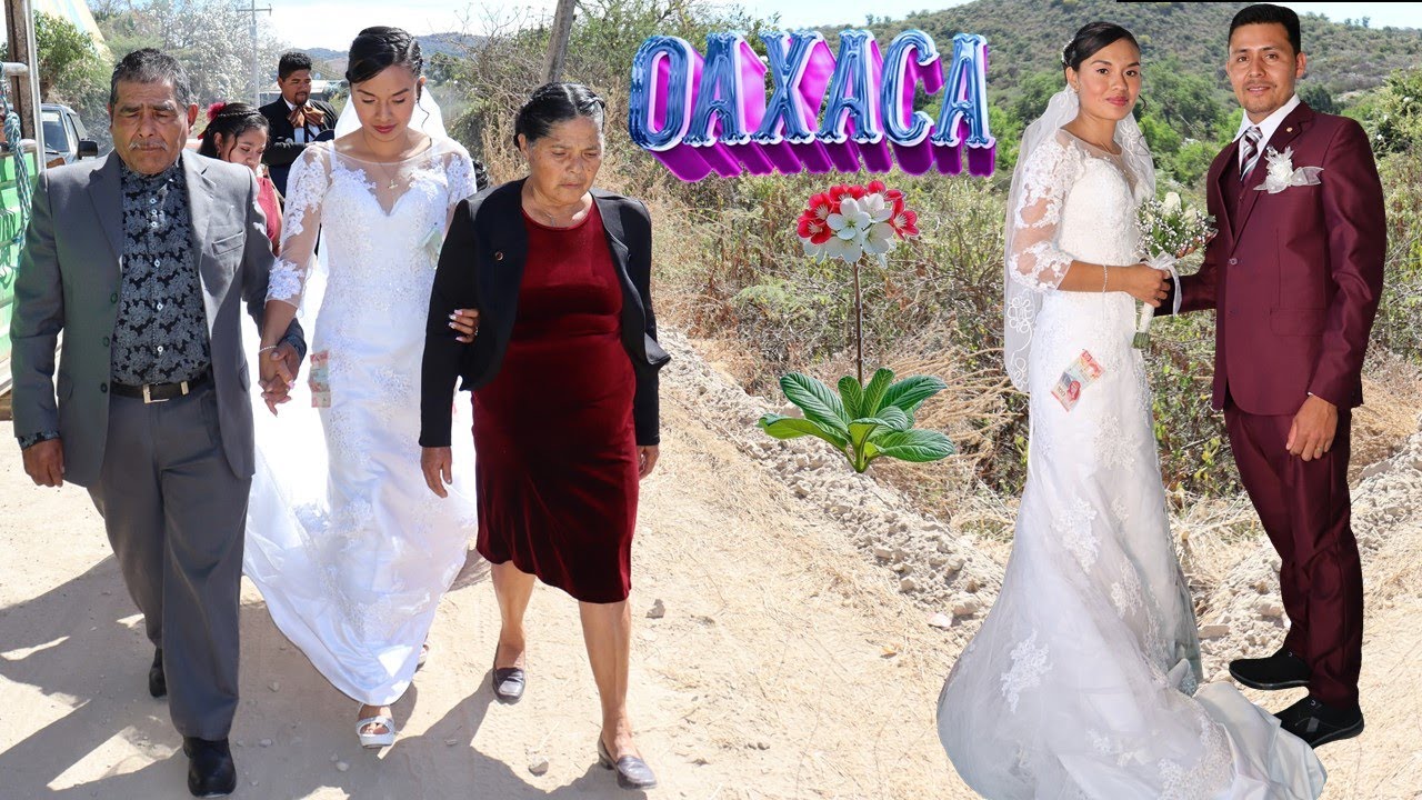 Boda en Oaxaca Rumbo a la Iglesia
