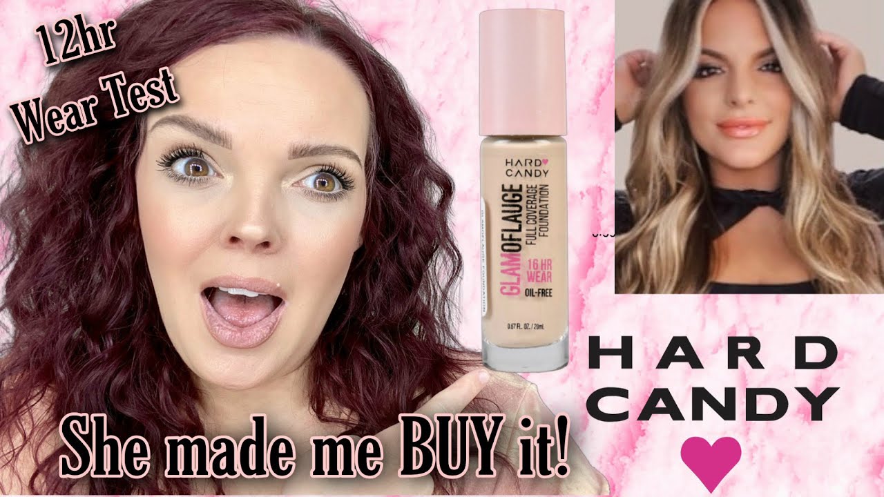 $7 Hard Candy Glamoflauge Full Coverage Foundation - First Impressions & 12hr Wear Test