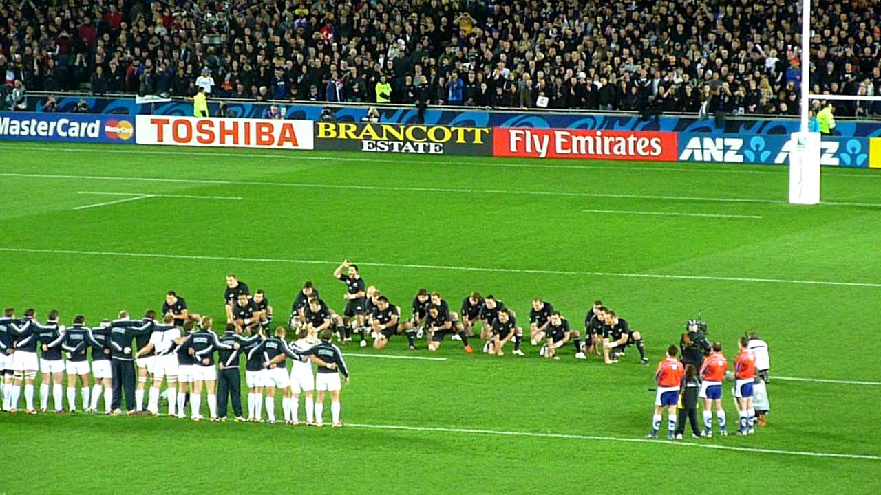 All Blacks Haka at Eden Park - Rugby World Cup 2011