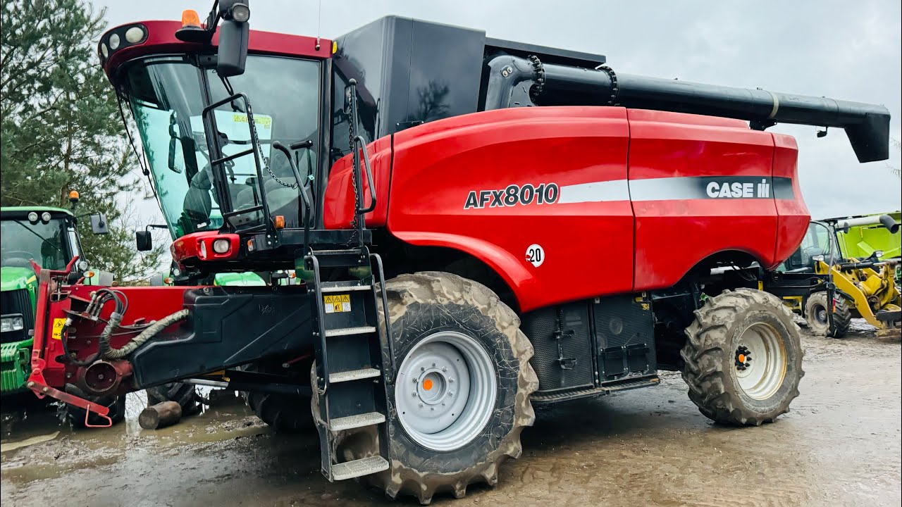 Kombajn CASE AFX 8010, 2005r, 425KM,9.15 M heder ze stołem do rzepaku,na sprzedaż/for sale *PESTROL*