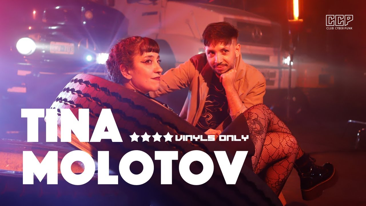 TINA MOLOTOV · electro & techno vinyl mix · Prod x Club Cyber Punk