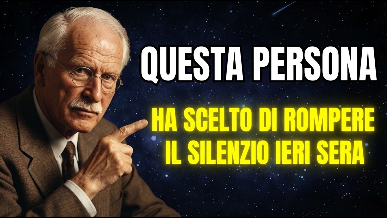 Questa Persona Ha Scelto Di Rompere Il Silenzio Ieri Sera: Il Segnale Sincronico Di Jung