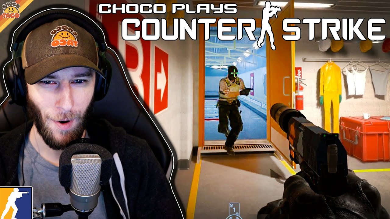 chocoTaco Plays Counter-Strike, Because Why Not ft. Reid | CS Gameplay