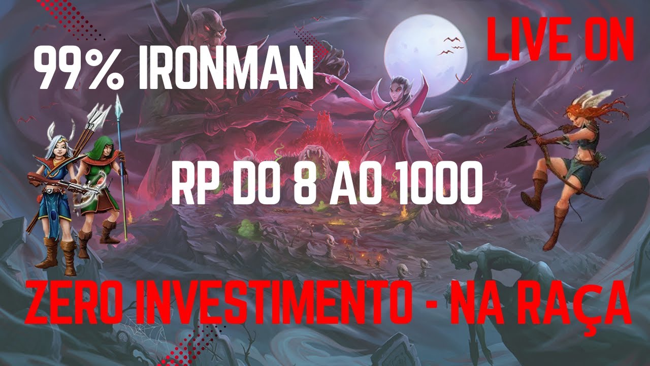 TIBIA - SAGA RP DO 8 AO 1000 ETEBRA - ZERO INVESTIMENTO FREE TO PLAY - LOUCURA? TALVEZ! +18