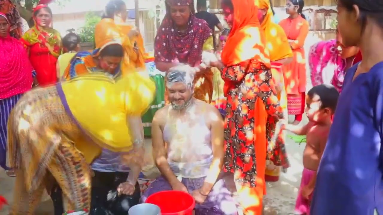 ফেরদাউস ও নিথীর গায়ে হলুদ