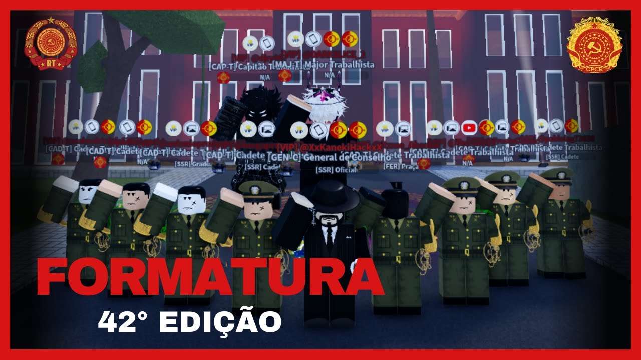 A 42ª FORMATURA DOS CADETES REVOLUCIONÁRIOS ! | Exército Brasileiro do Tevez – Revolução Trabalhista