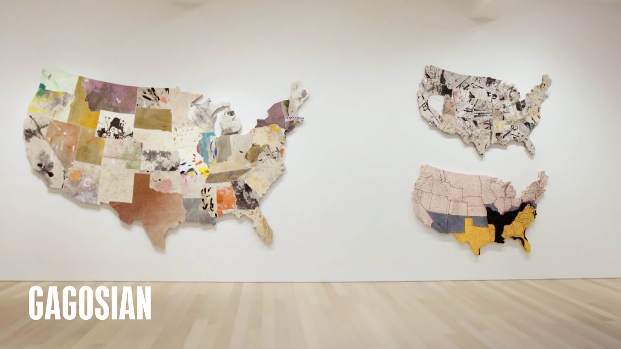 Nate Lowman: Never Remember at Gagosian, 980 Madison Avenue, New York