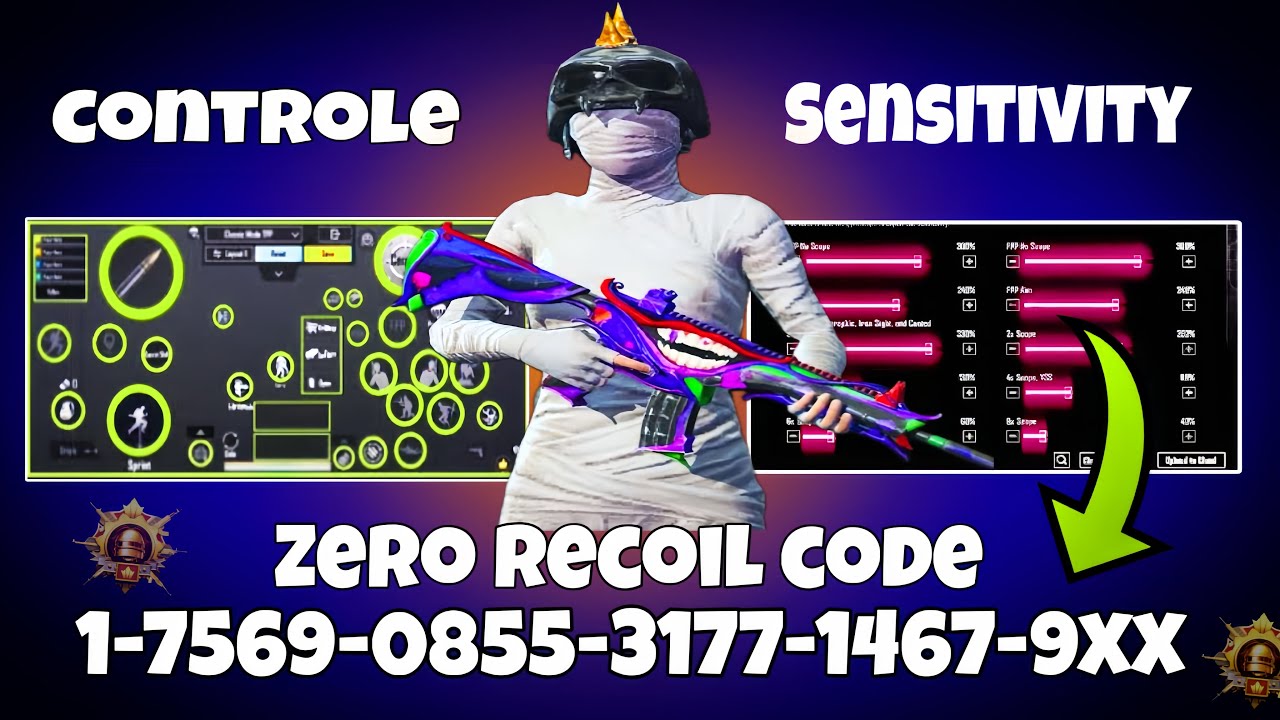 Bgmi sensitivity settings 2025🔥Bgmi best sensitivity settings recoil sensitivity bgmi.