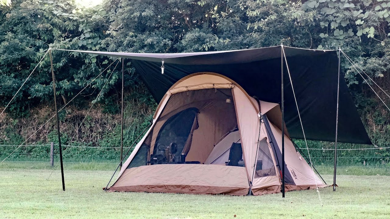 【2025-23】 #ソロキャンプ記録 | #Ogawa ヴィガス２ | #Soomloom レクタタープ 5x4m  | #テンマクデザイン モノポールインナーテント | #秘密基地 | #完ソロ