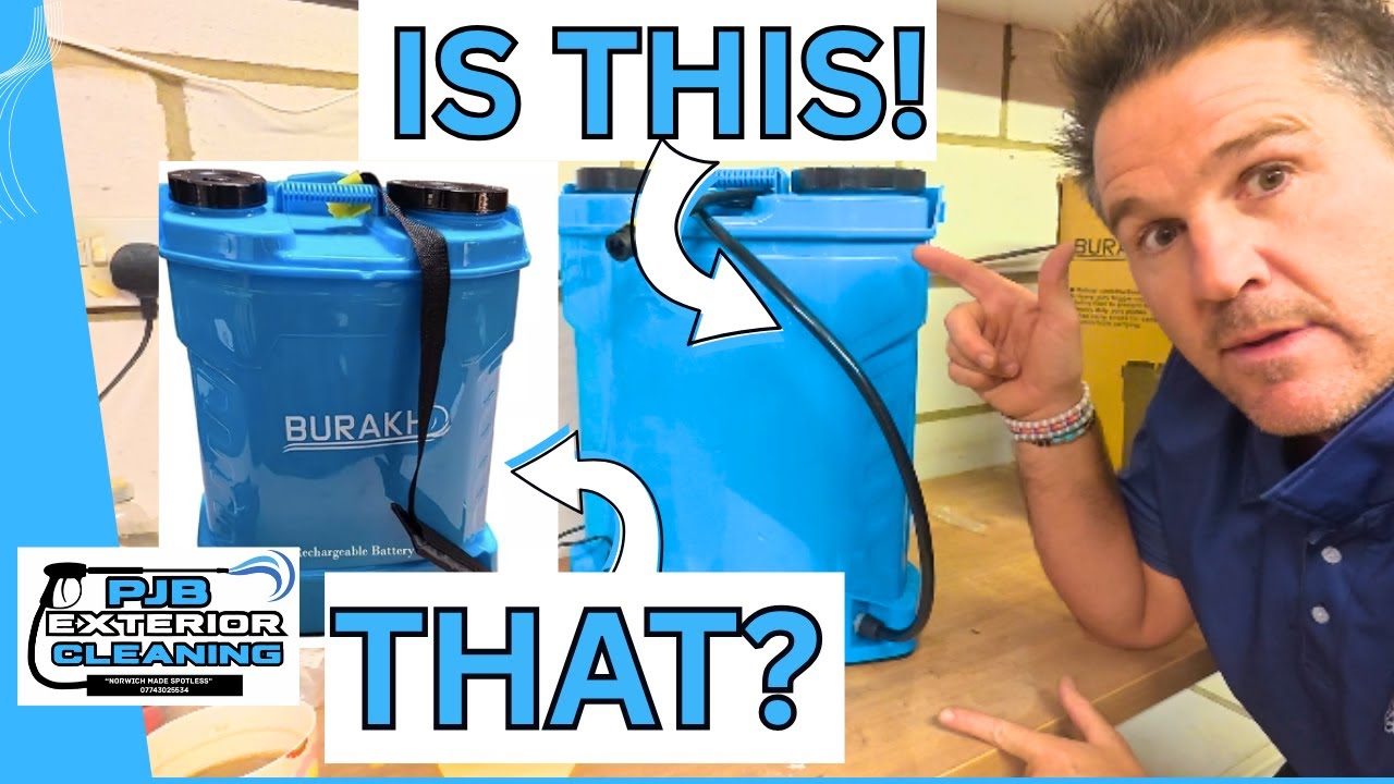 WFP Backpack System for Window Cleaning | PJB Exterior Cleaning Norfolk 20L