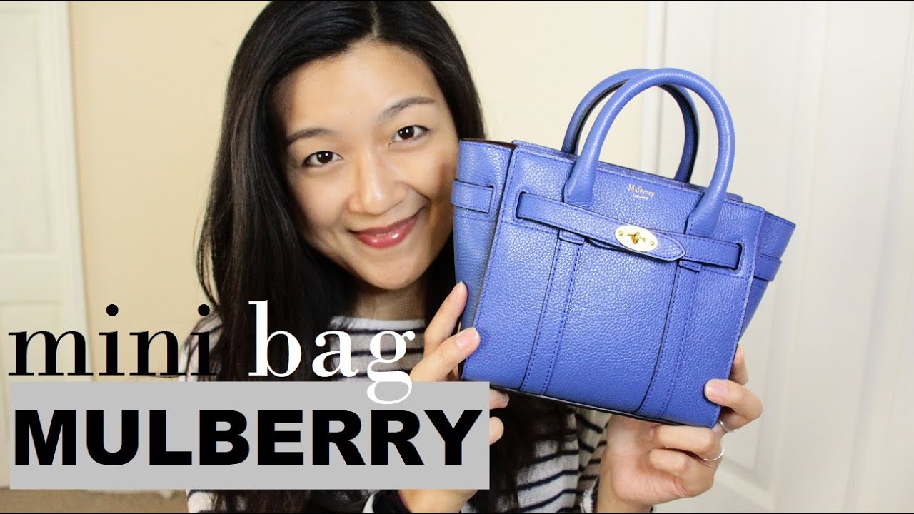 MULBERRY Micro Zipped Bayswater Reveal | What Fits