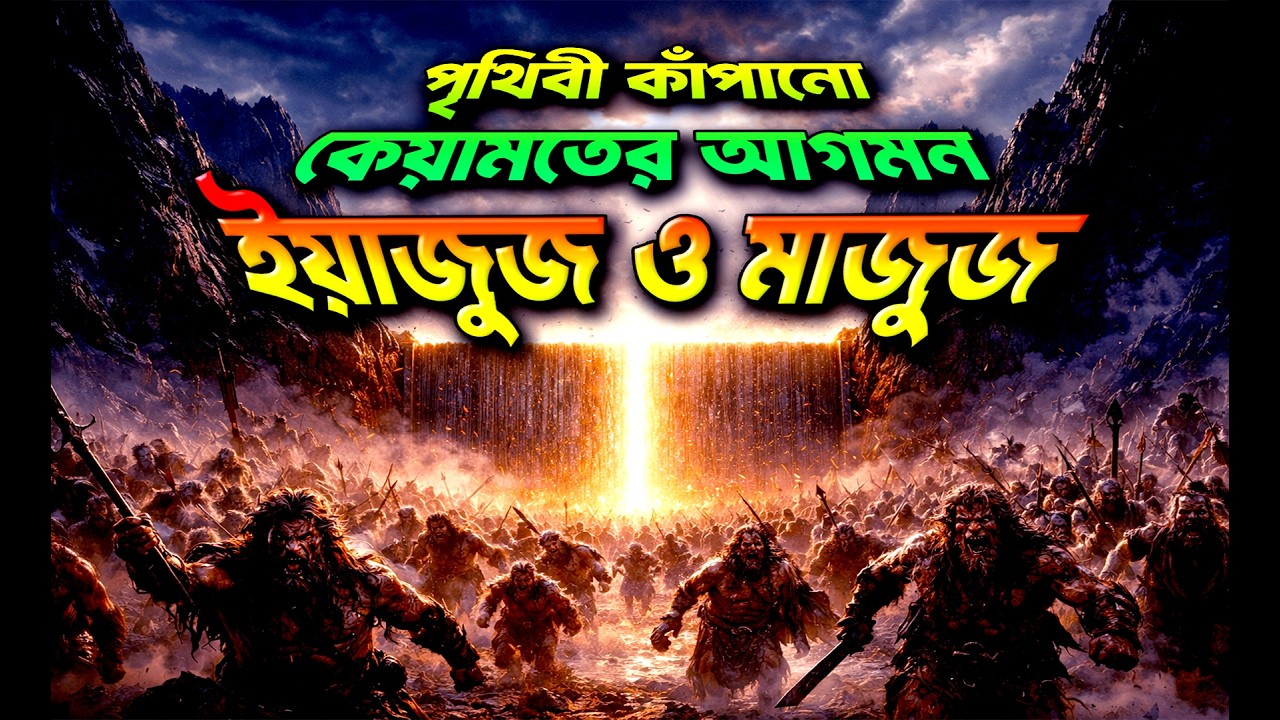 পৃথিবী কাঁপানো কেয়ামতের আগমন । ইয়াজুজ ও মাজুজ #ইয়াজুজমাজুজ #YaJuJuMaJuJ #Kiyamat #EndTimes #viral