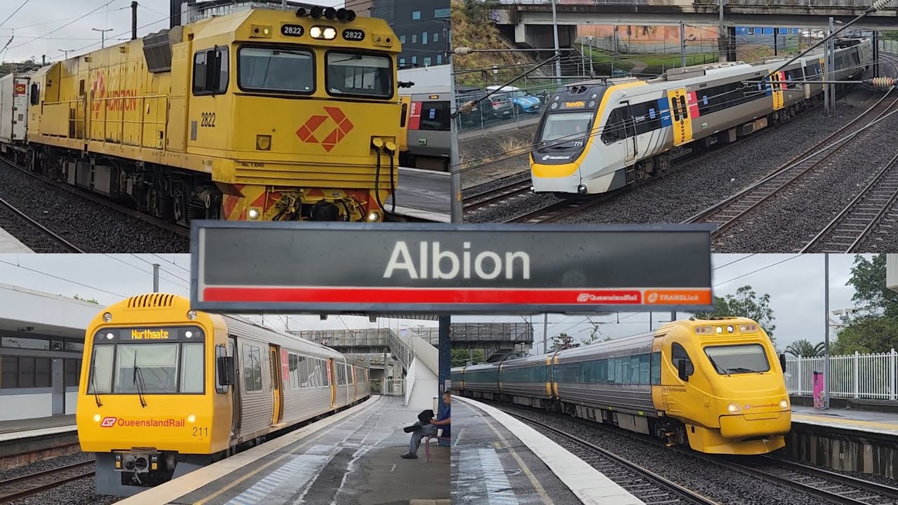 Trains at Albion