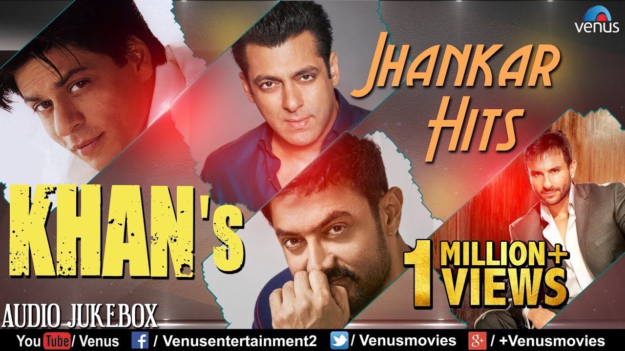 KHAN'S - Jhankar Hits | 90's Romantic Love Songs | Jhankar Beats Songs | JUKEBOX | Hindi Love Songs