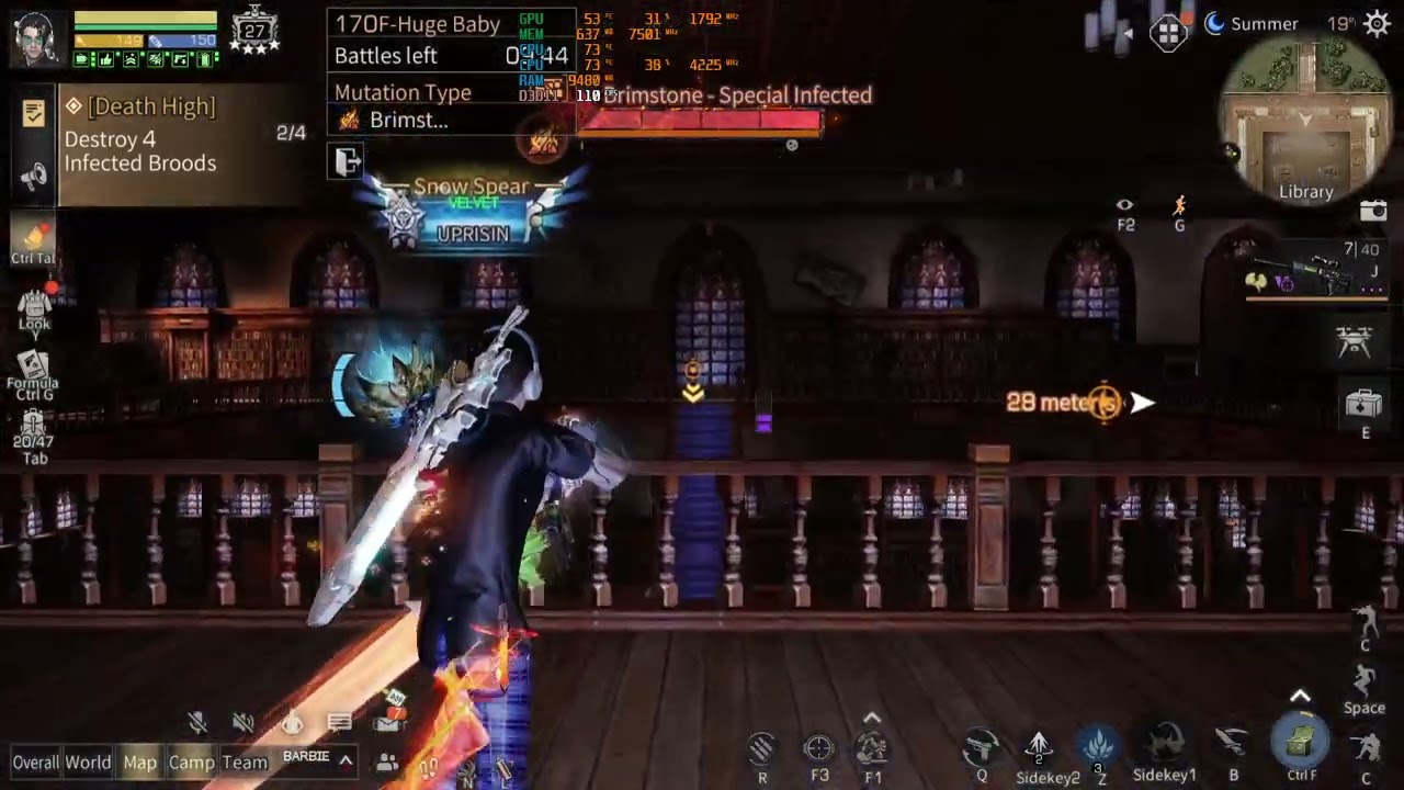 Lifeafter DH S16 F170 Sniper cert Speedrun M27