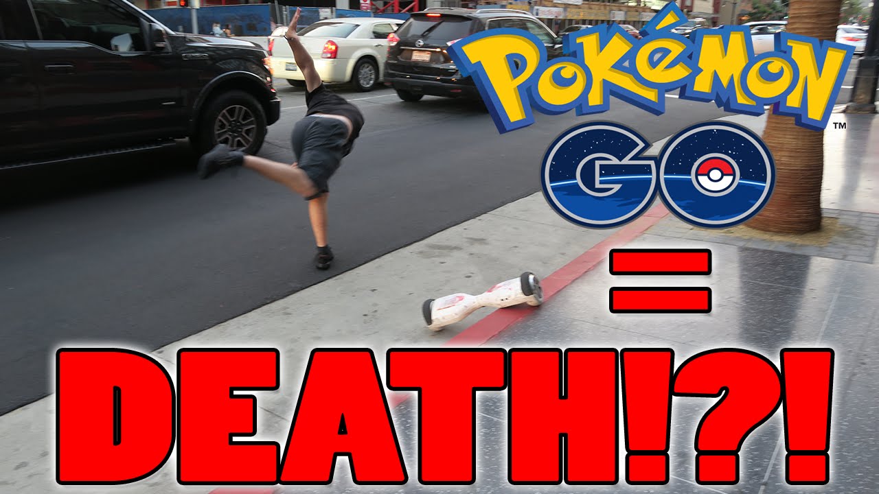 I ALMOST DIED PLAYING POKEMON GO!!