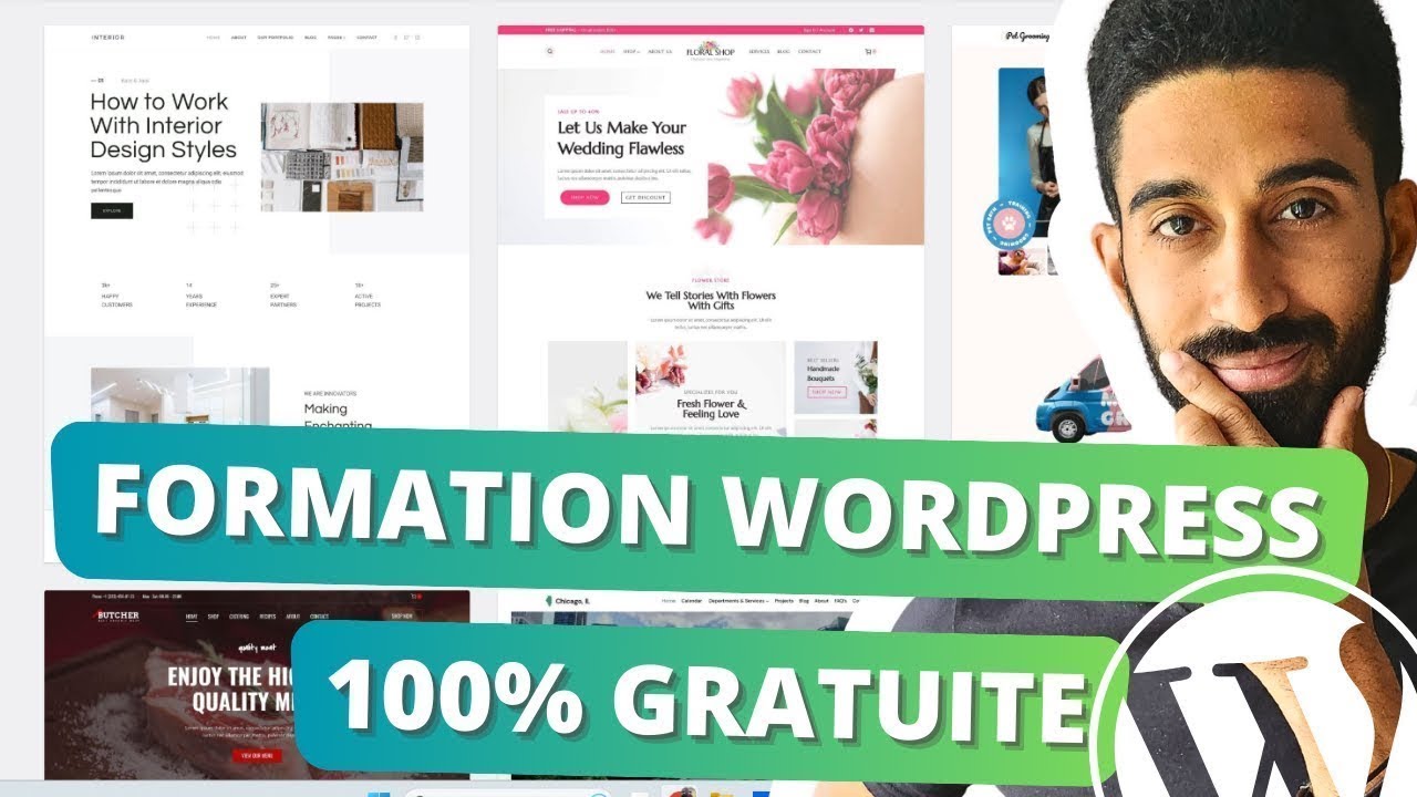 Formation WordPress GRATUITE pour créer votre site internet