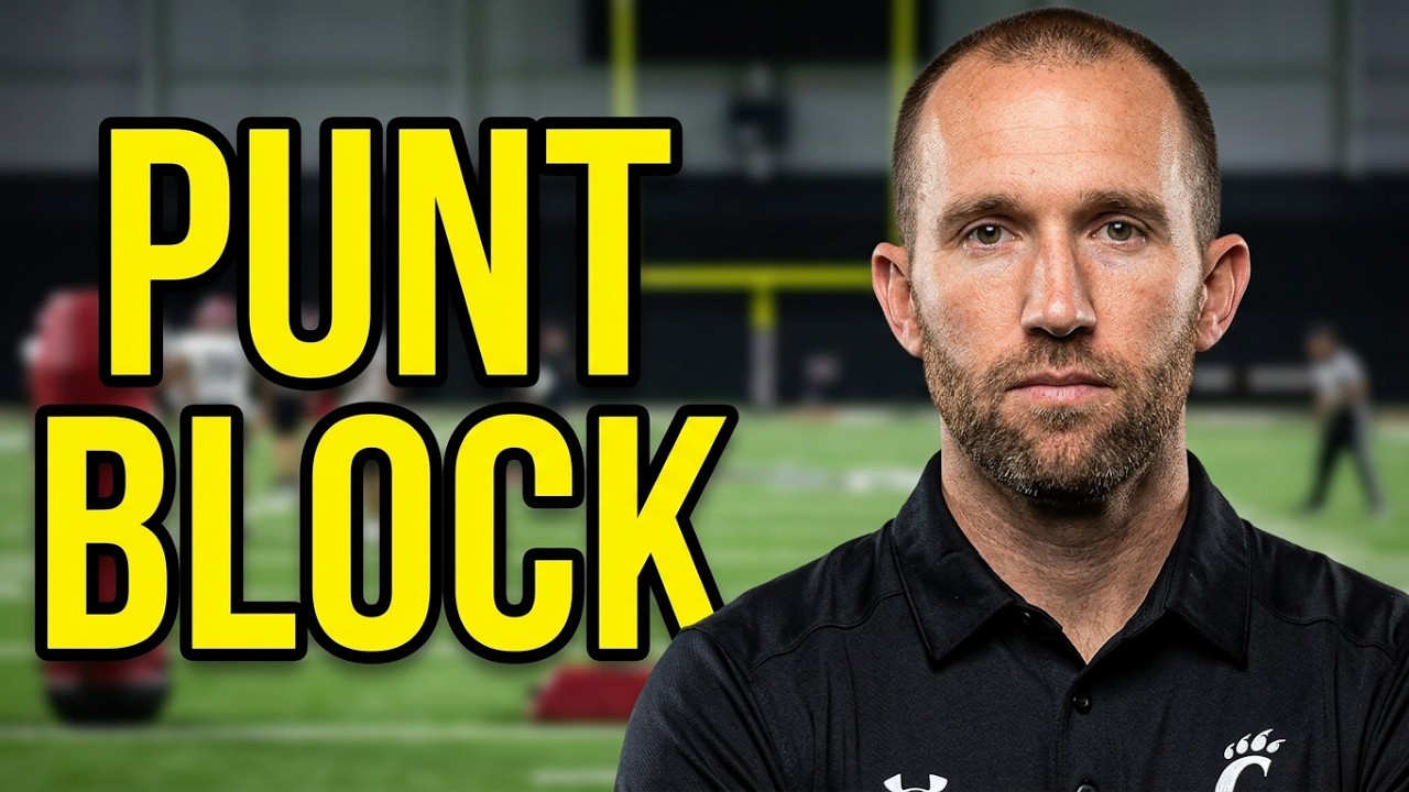 Notre Dame Special Teams Coordinator Brian Mason - Punt Block
