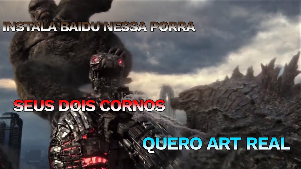 Dublando Godzilla e Kong Vs ChatGPTzilla 