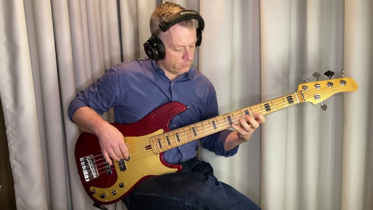 LADY GAGA & BRUNO MARS - Die With A Smile - Bass cover