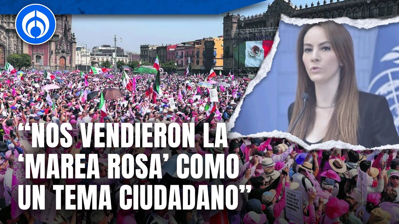 La ‘marea rosa’ es una marcha de Xóchitl: vocera de Sheinbaum
