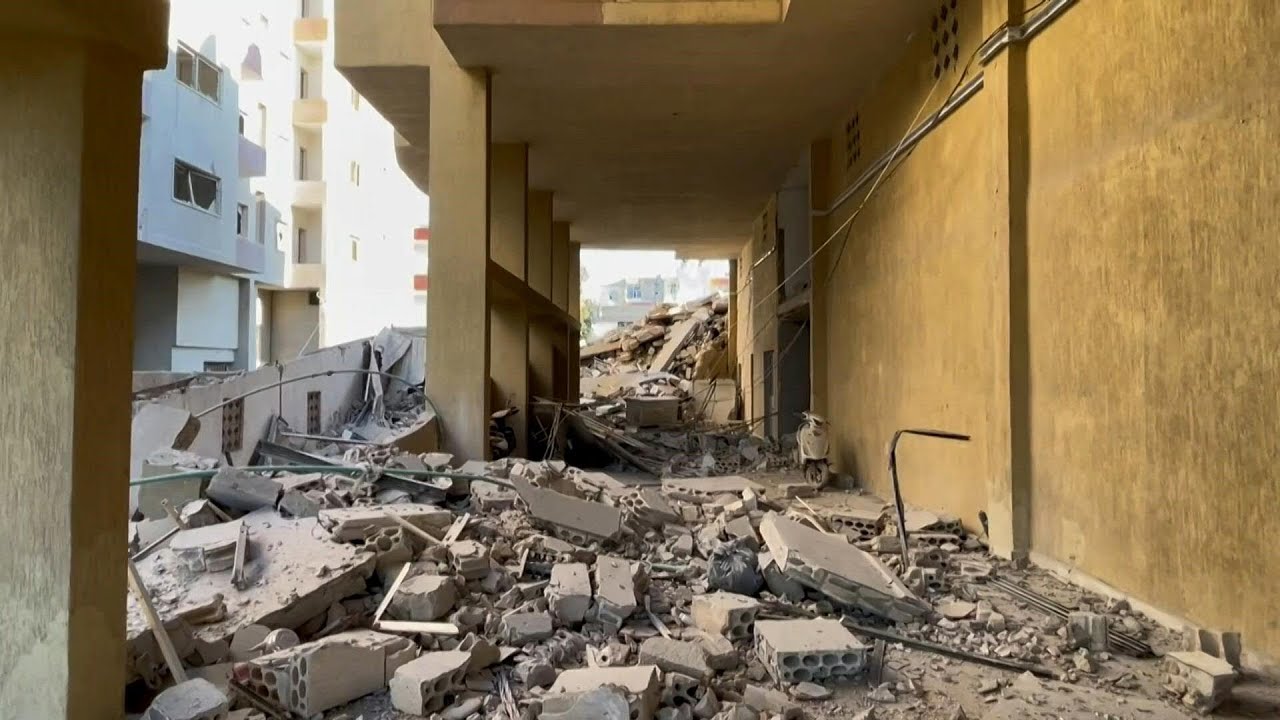 قصف إسرائيلي على مدينة صور في جنوب لبنان | AFP