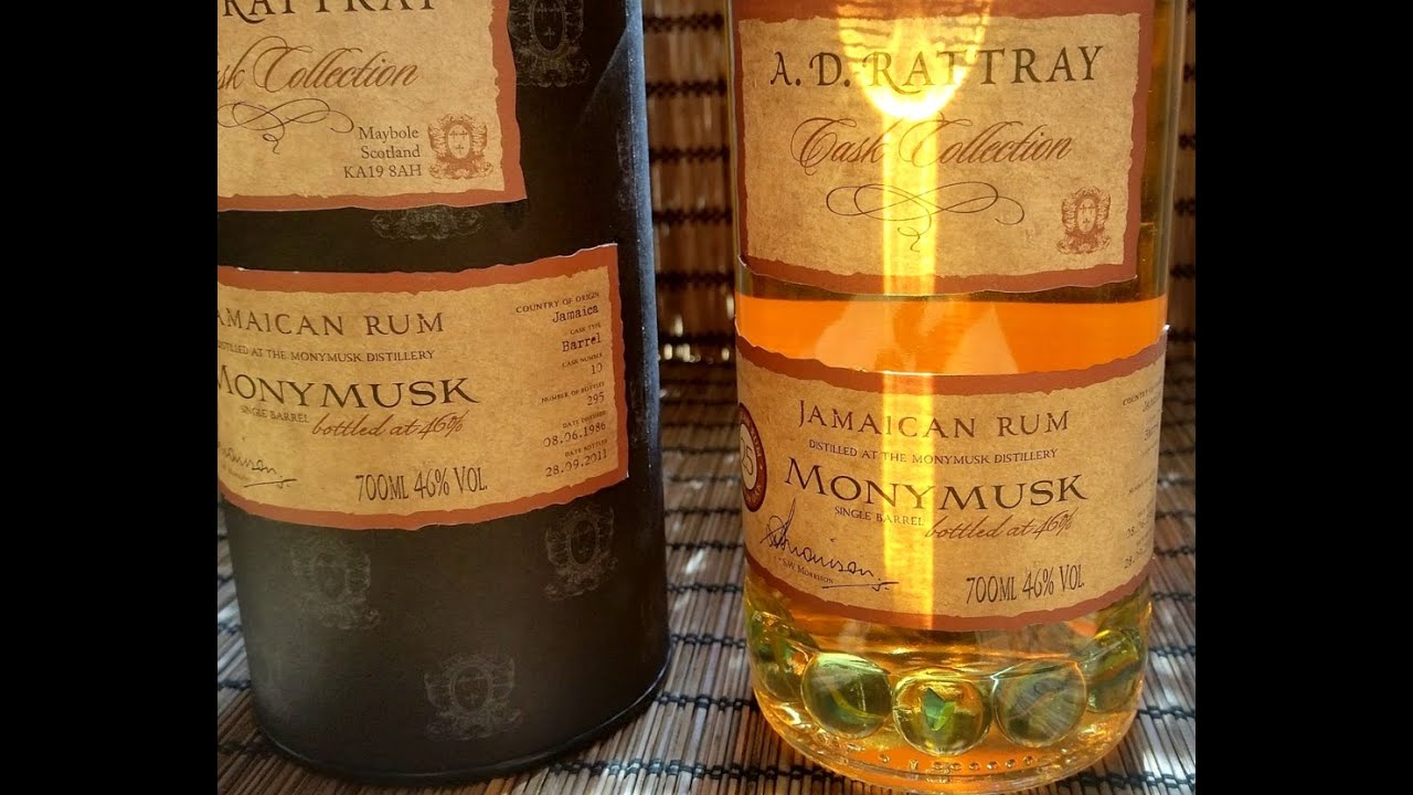 A.D. Rattray Monymusk 1986 25 Year Old Jamaican Rum