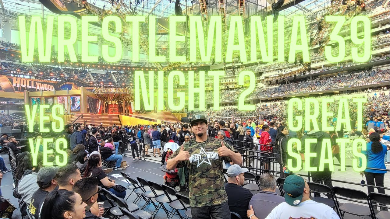 YesYes Vlog #36 WWE Wrestlemania 39 Night 2 Sofi Stadium