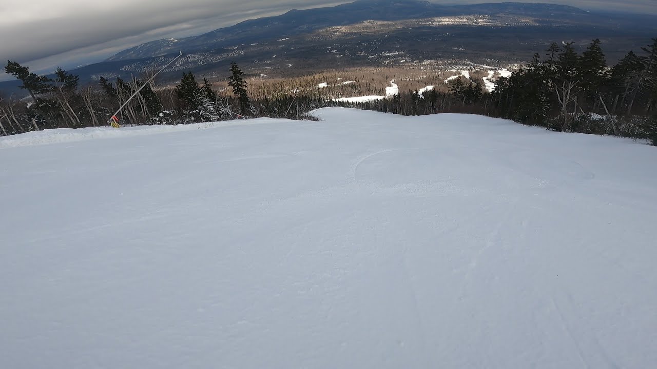 Skiing Sugarloaf: Hayburner to Candyside (Black Diamond Bombing!)