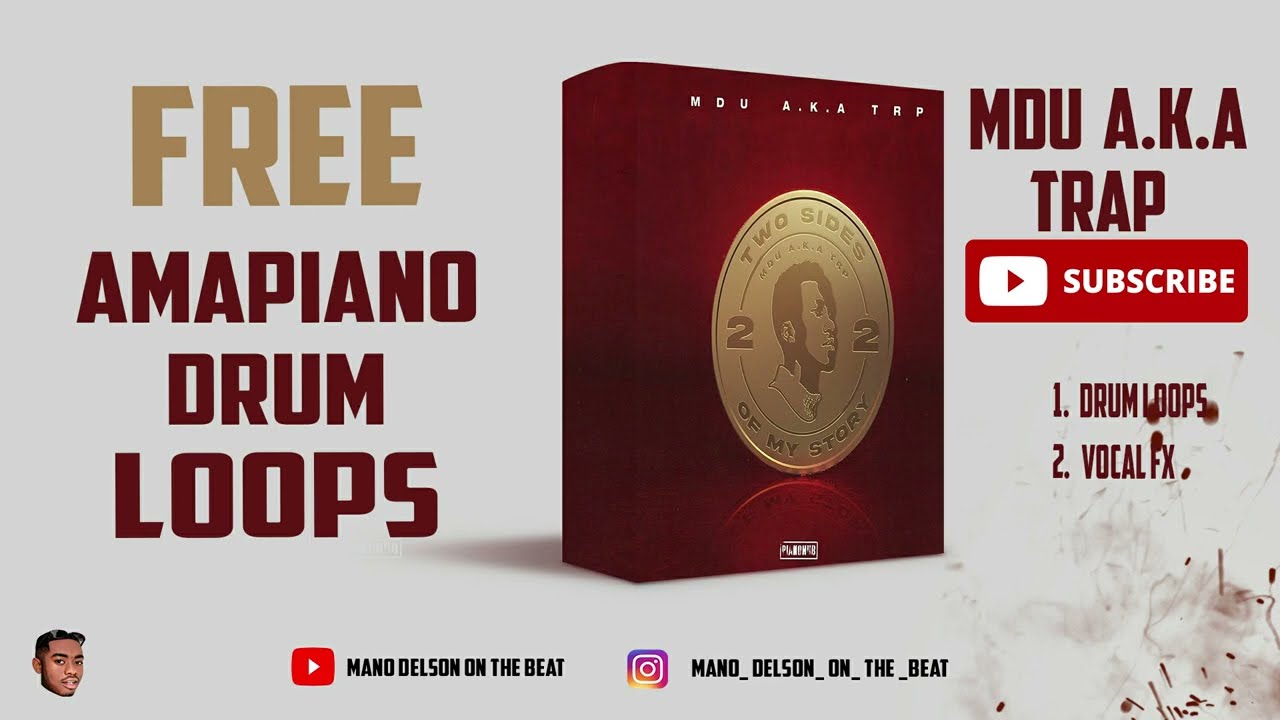 🔥[FREE]🔥 Amapiano Drum Loops Pack 2022 | 🎶🪘 | 