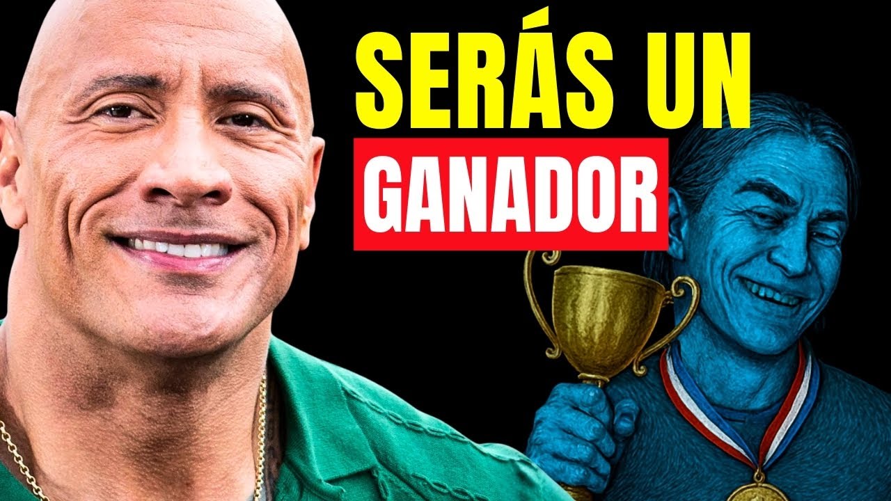 Dwayne Johnson lo tiene claro: SERÁS UN GANADOR si haces ESTO 💪🏆